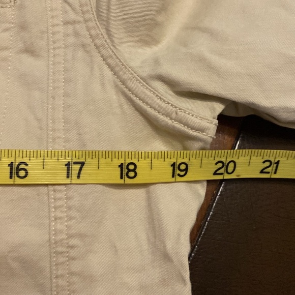 Toad & Co organic cotton utility jacket tan jacket size medium - Picture 8 of 11